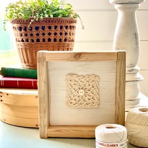 Farmhouse style one of a kind handmade sign